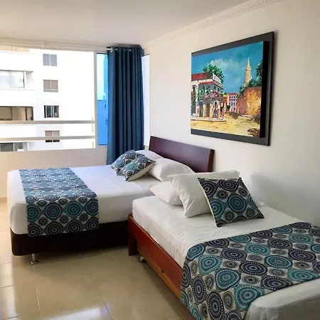 Comodo Apartaestudio, En Sector El Laguito Apartamento Cartagena